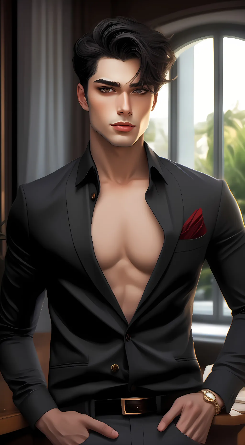 ai character: Peter background