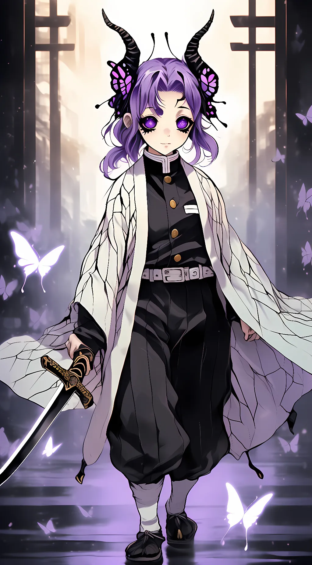 ai character: shinobu (demon) background