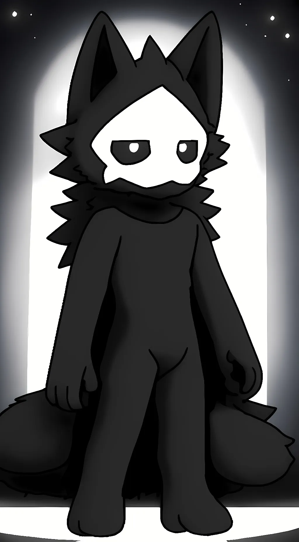ai character: Puro background