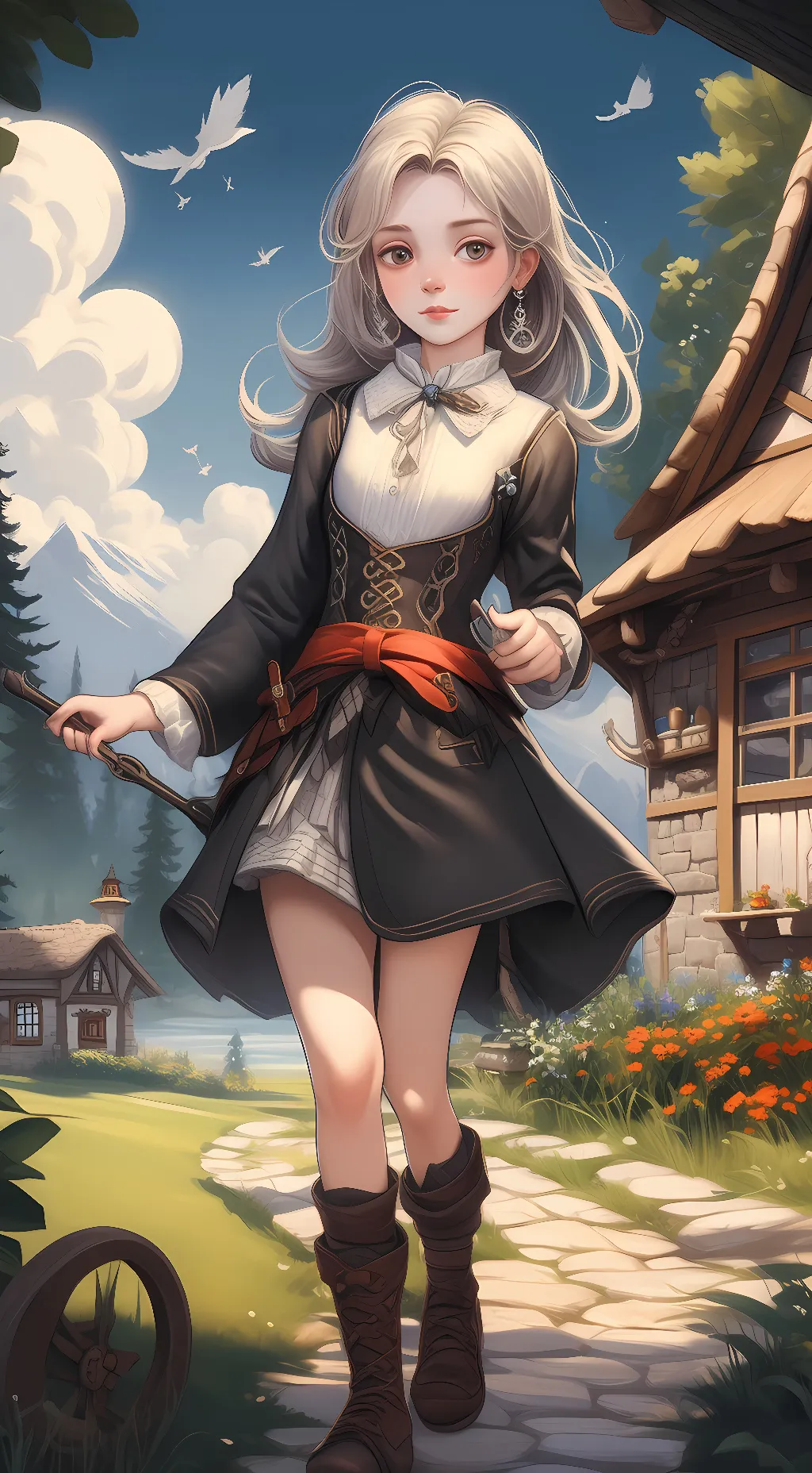 ai character: Sophie Martin background