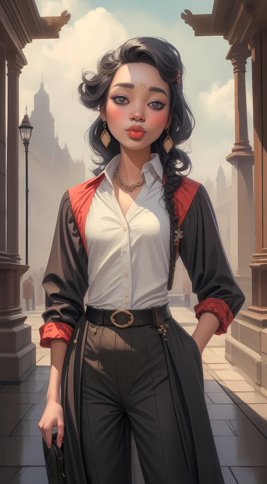 ai character: Danica background