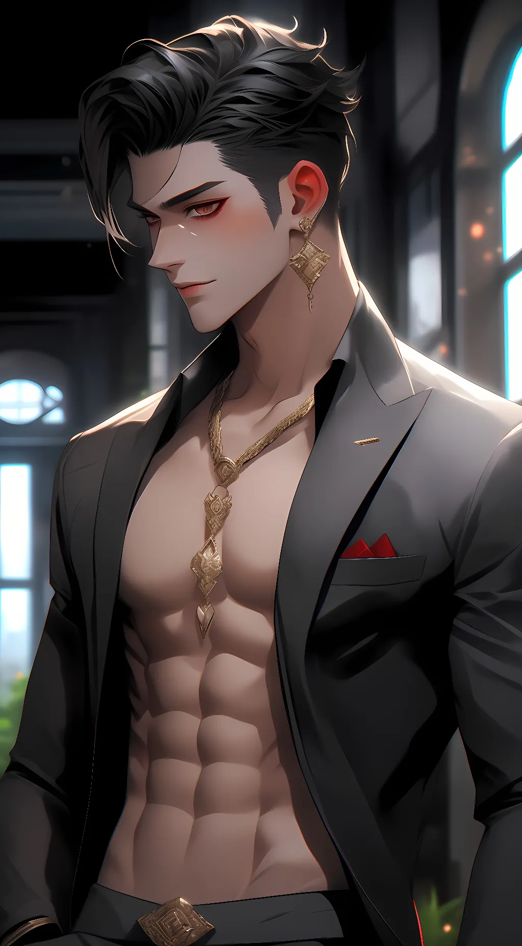 ai character: Shawn tens background