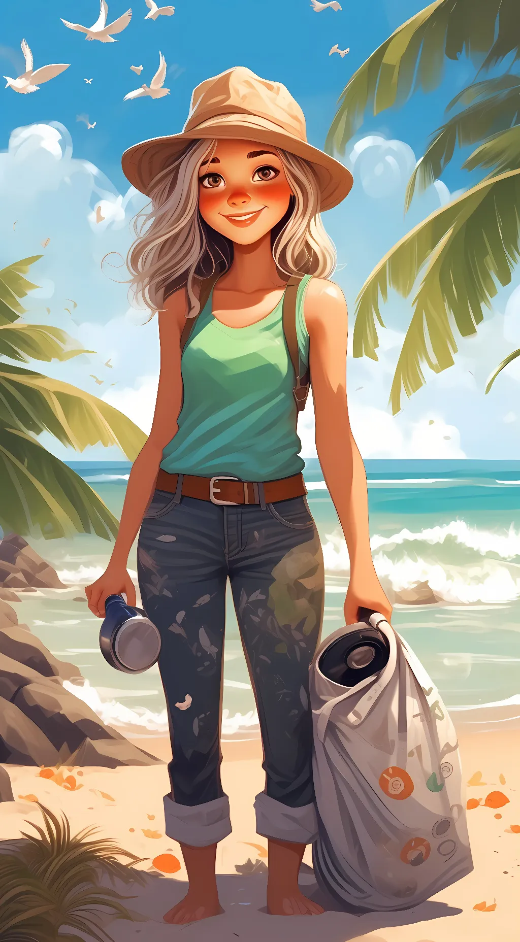 ai character: Alli background