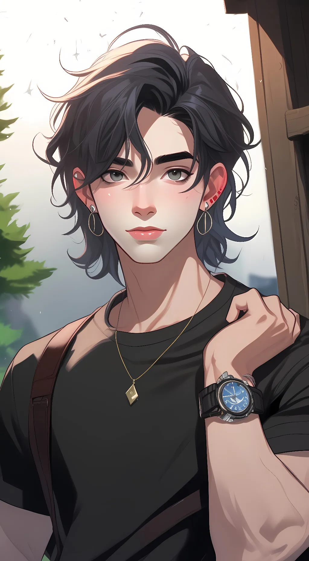 ai character: Blake Burroughs background