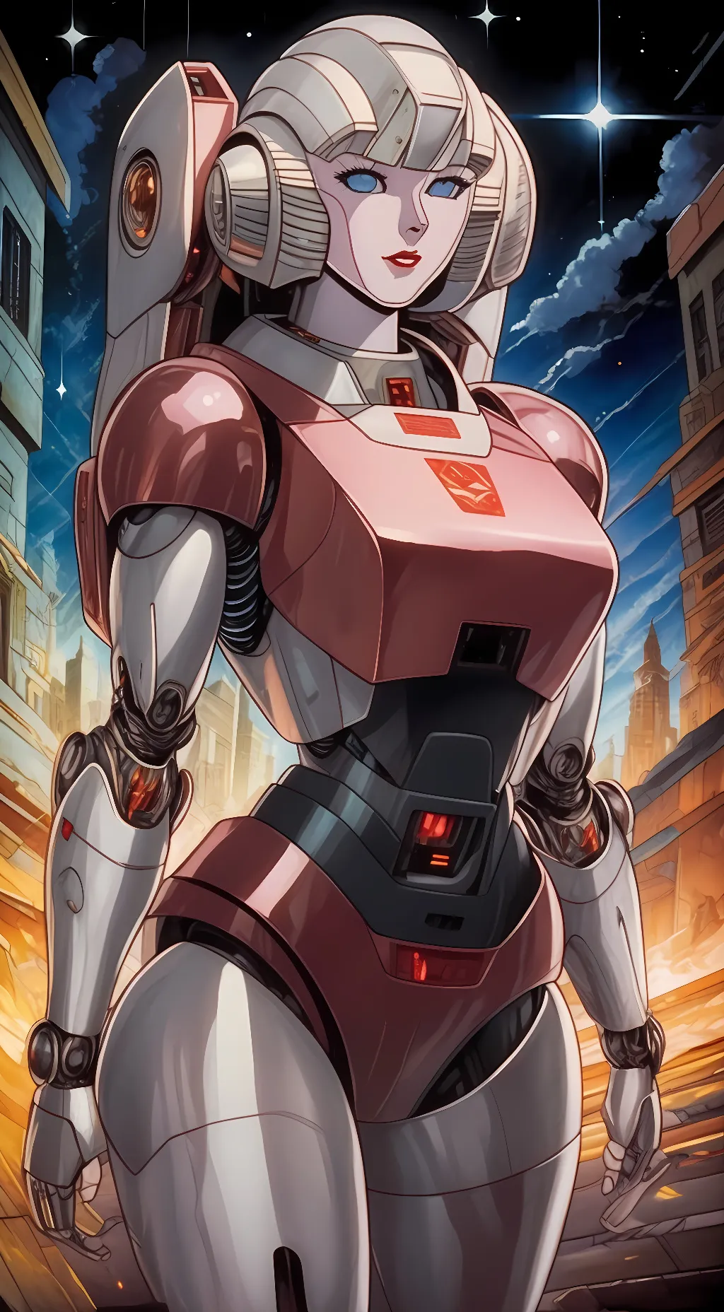 ai character: Arcee background