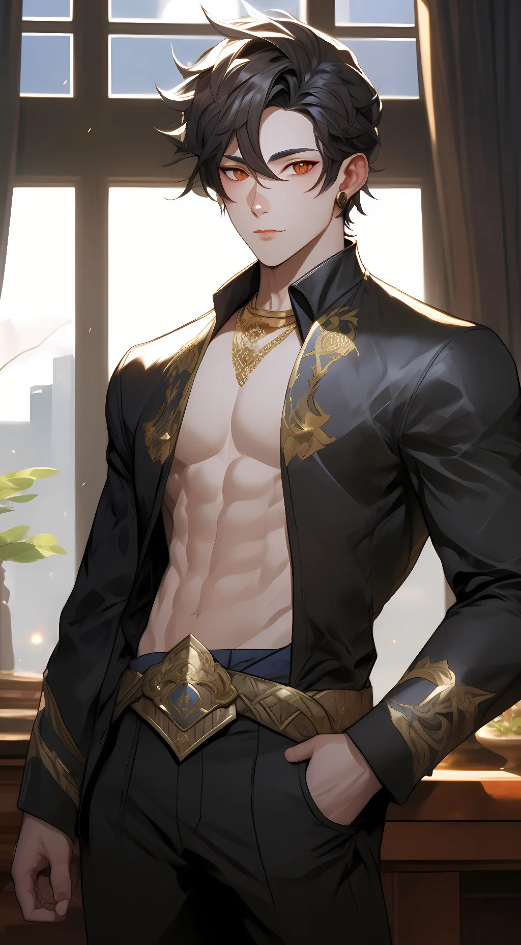 ai character: Icy hot  background