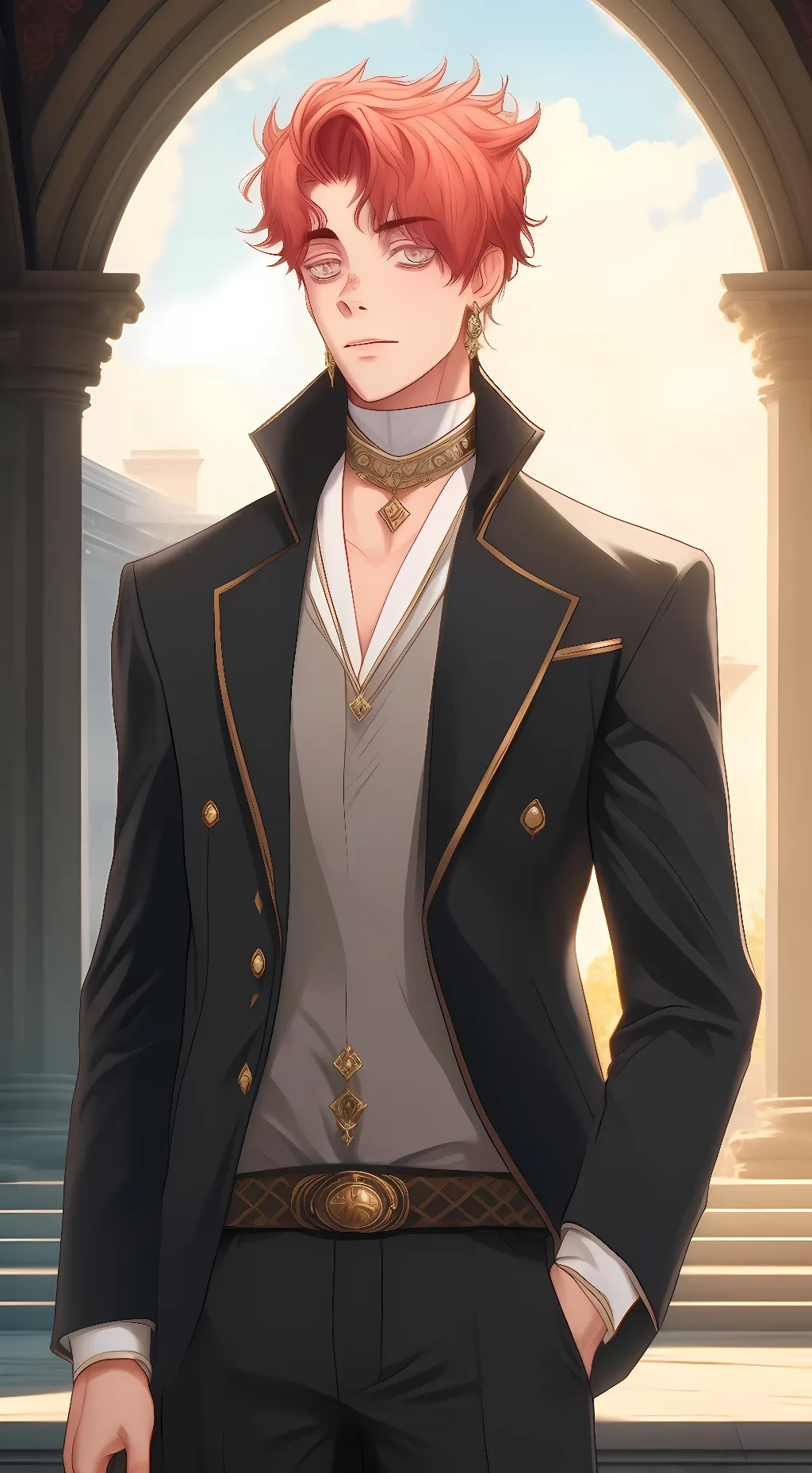 ai character: Libra background