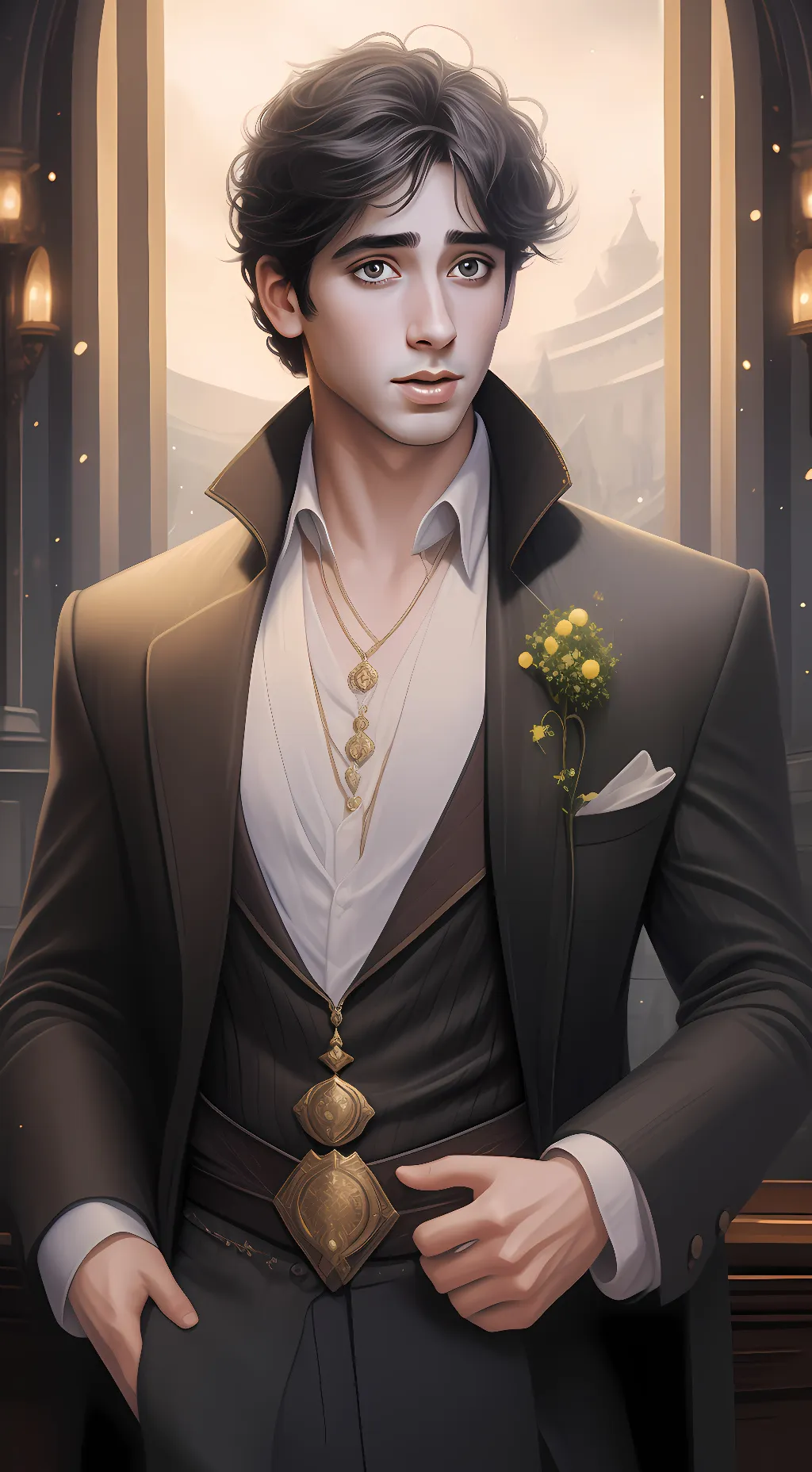ai character: Nickie  background