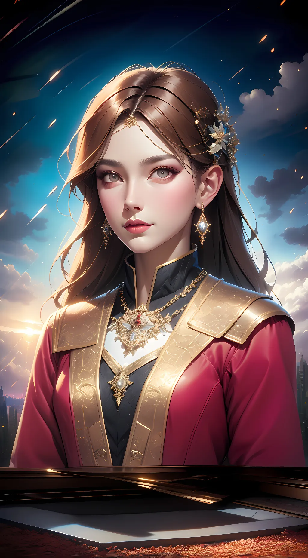ai character: Ashley background