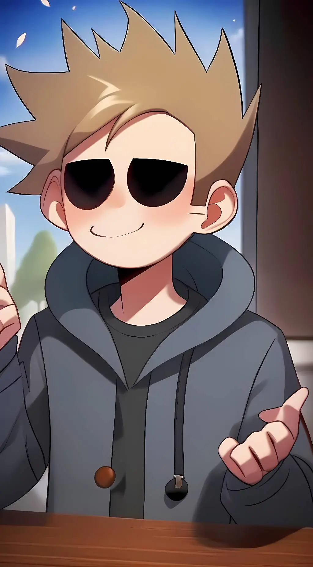 ai character: tom background