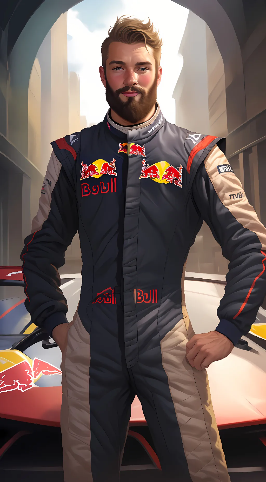 ai character: Max Verstappen background