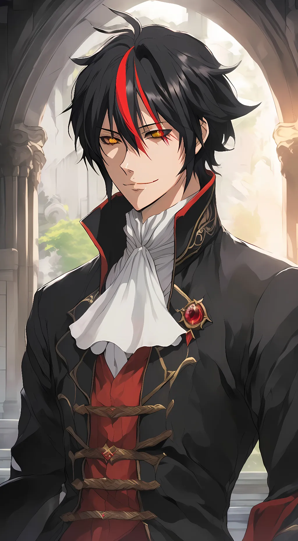 ai character: Diablo background