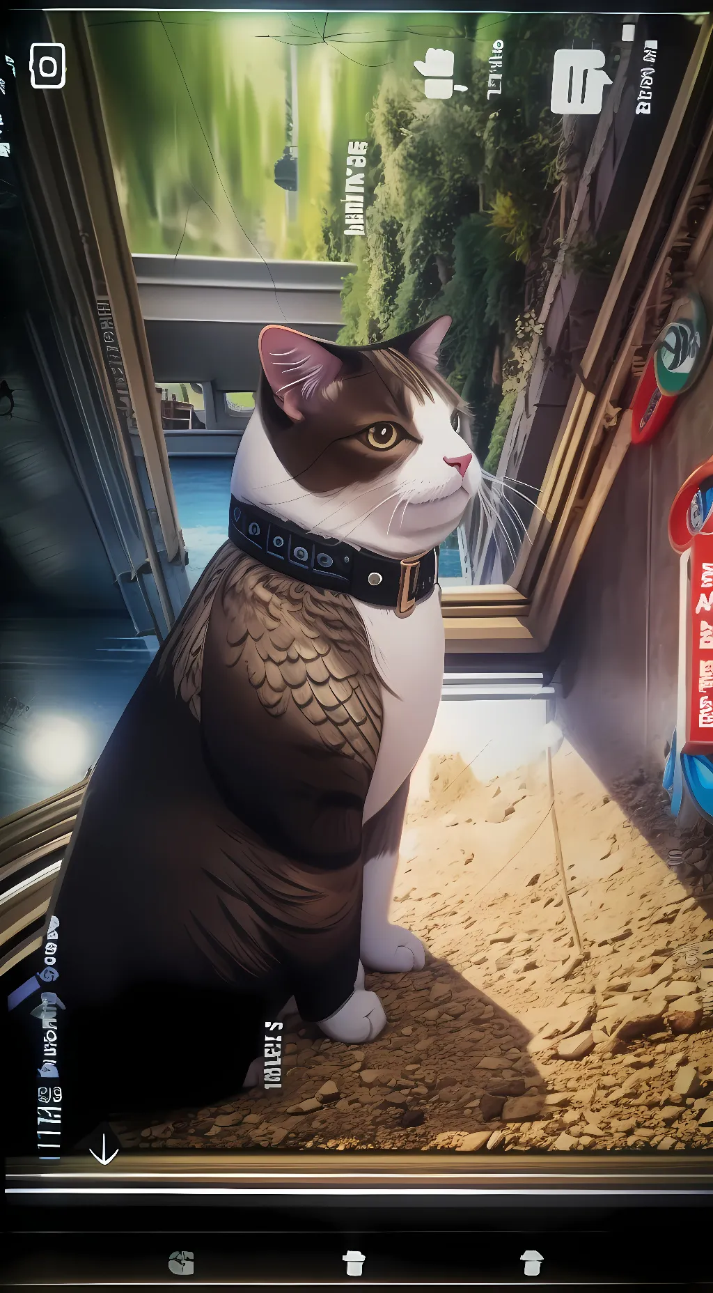 ai character: poppy background