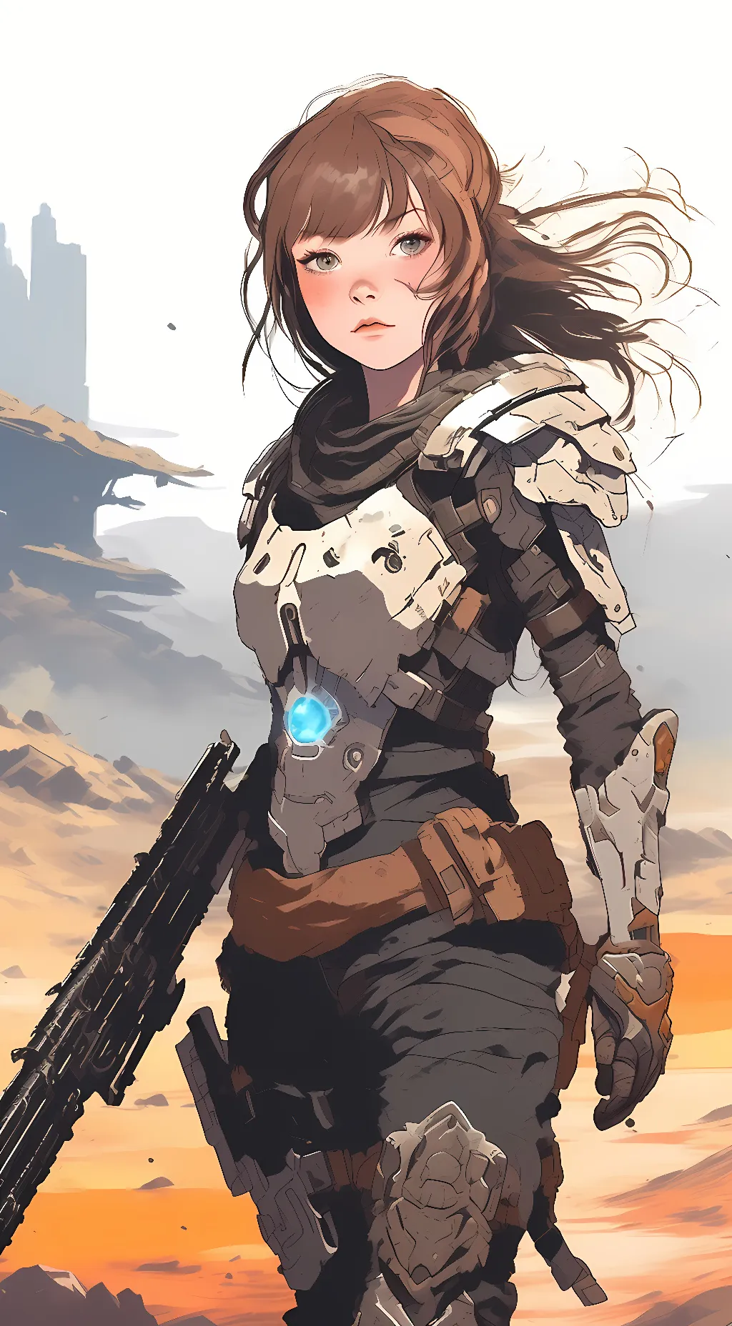 ai character: Lyra Moonbeam background