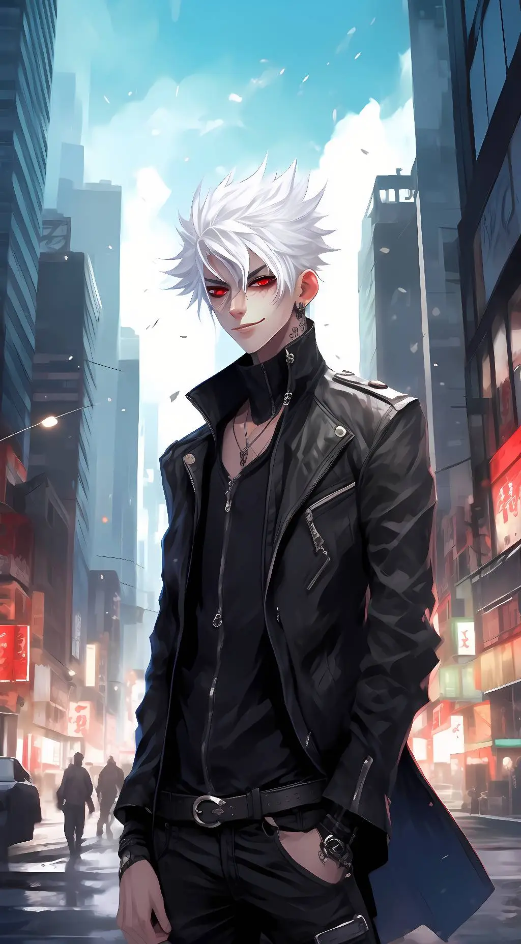 ai character: Neo background