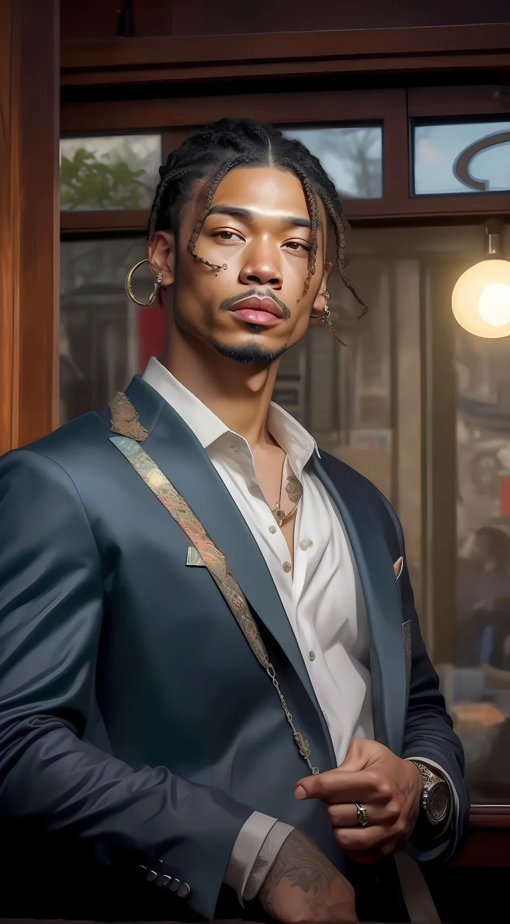 ai character: Edot Baby background