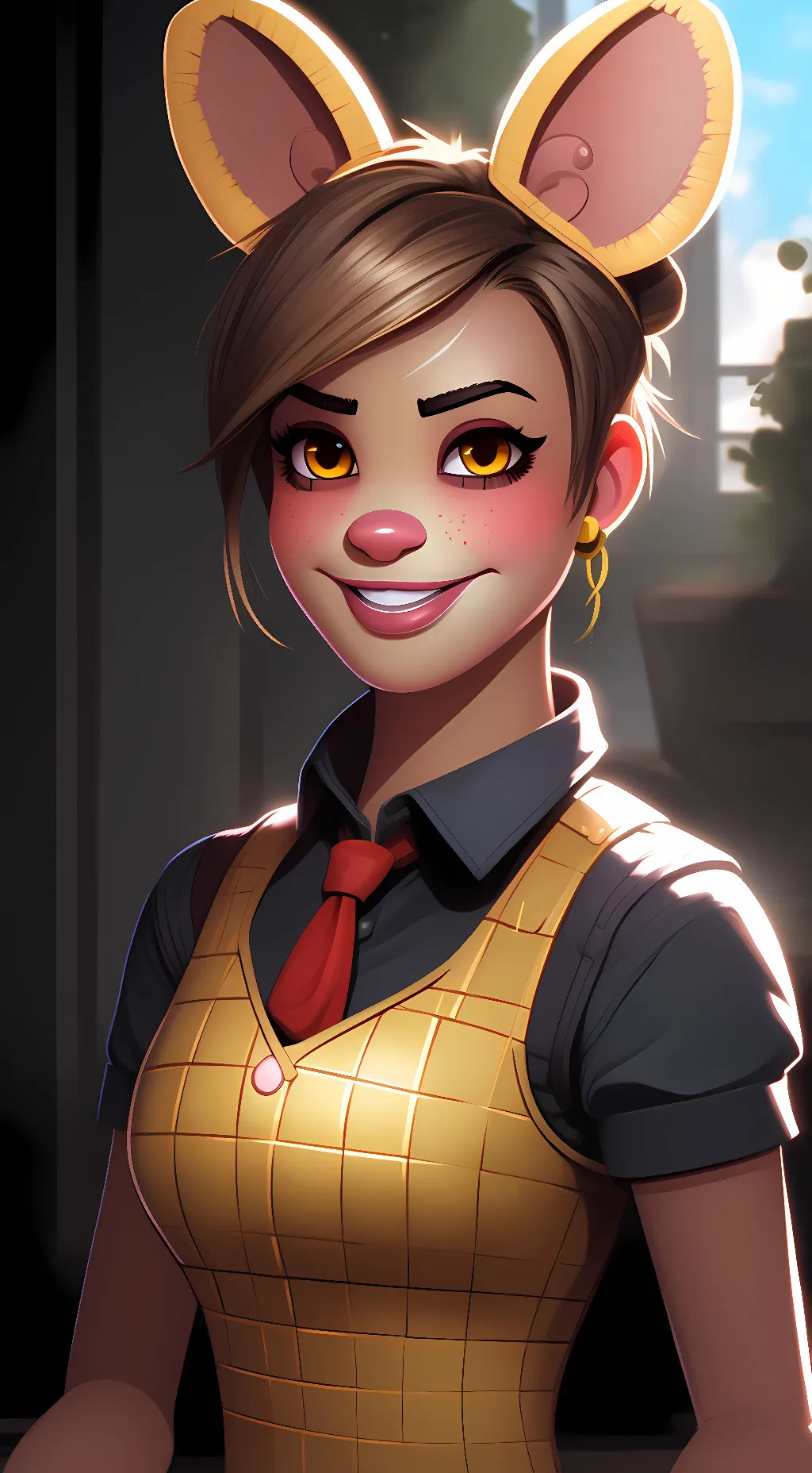 ai character: chica background