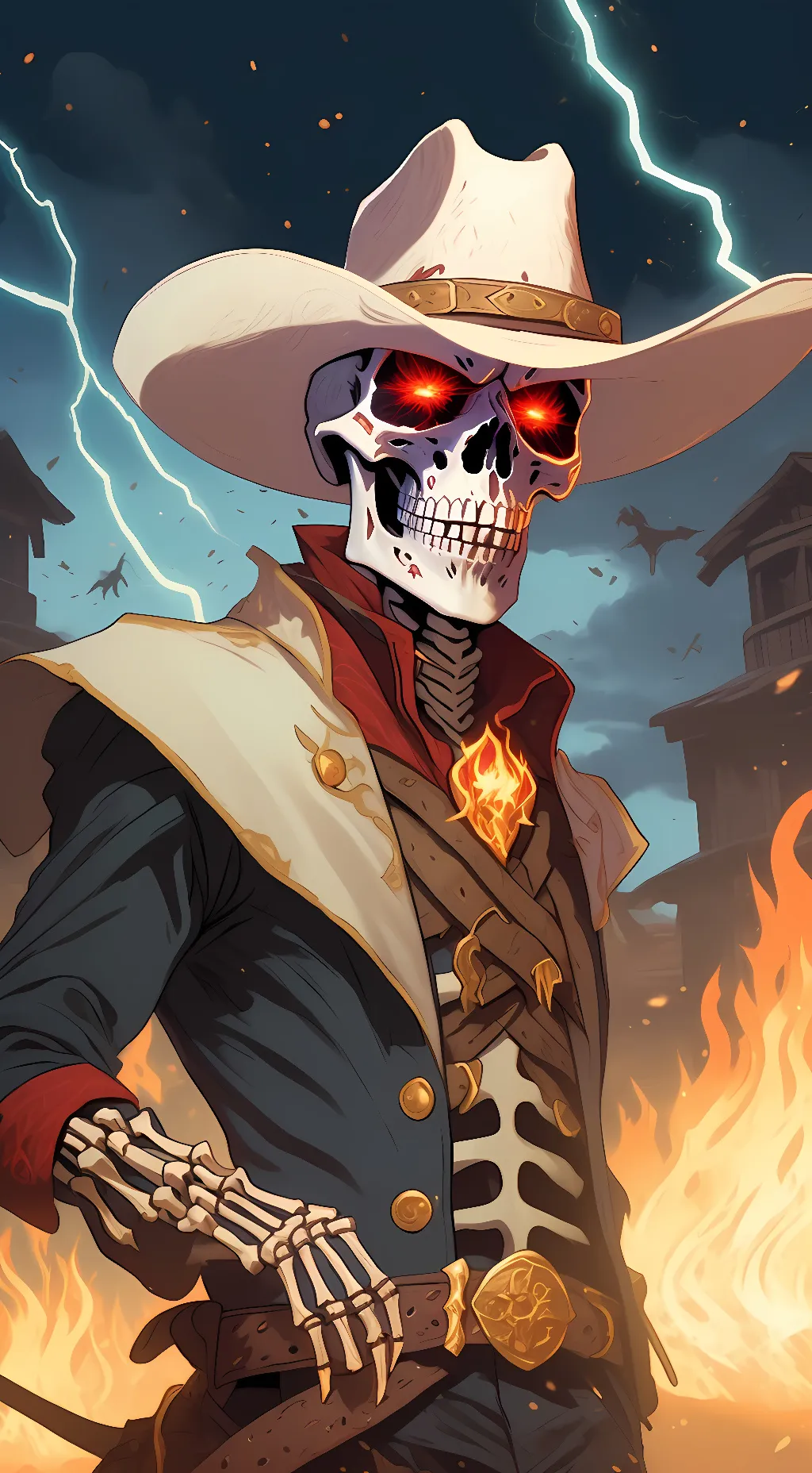 ai character: Werner Bray. background