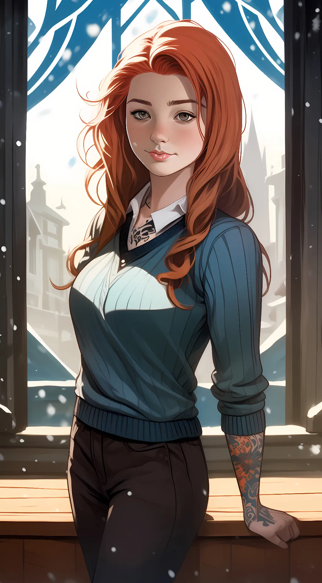 ai character: Hanna background