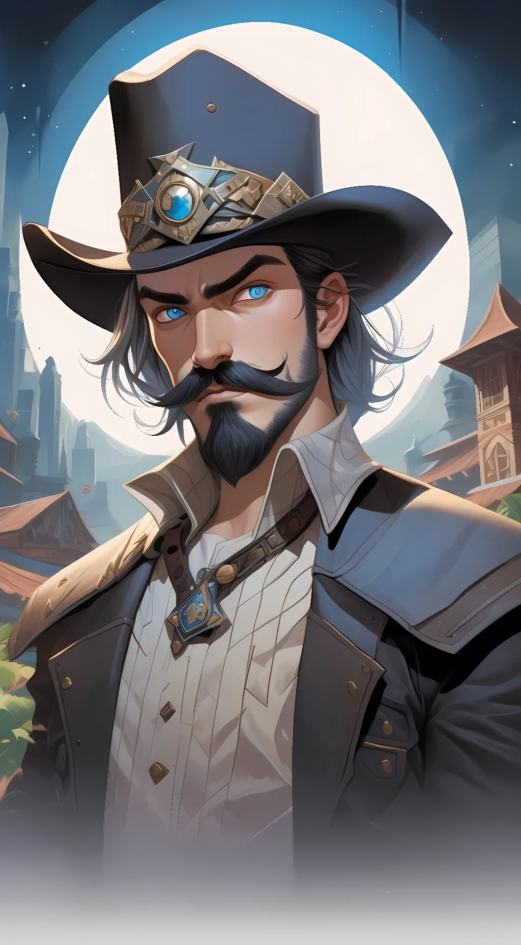 ai character: Isaiah Rosswell background