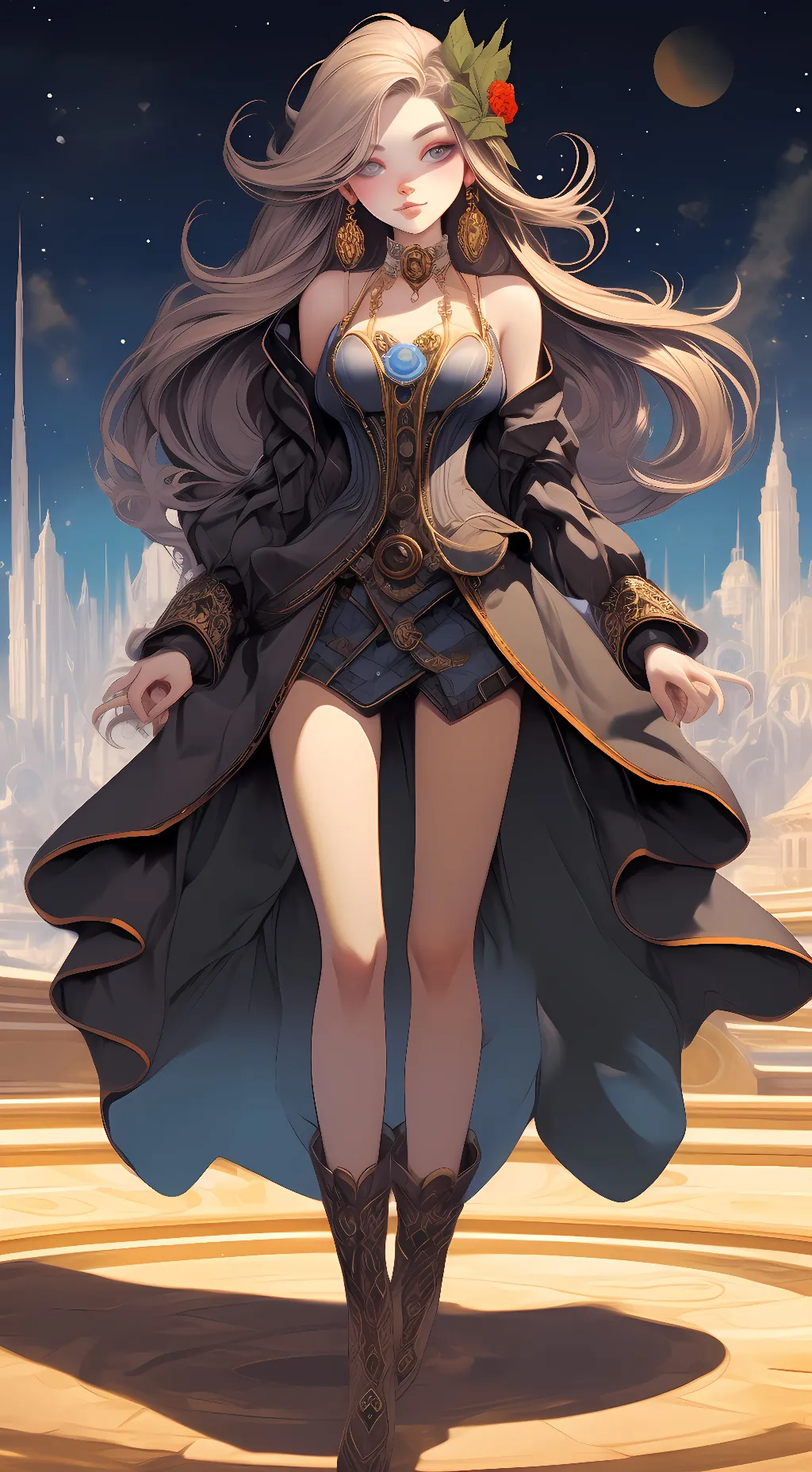 ai character: emma background