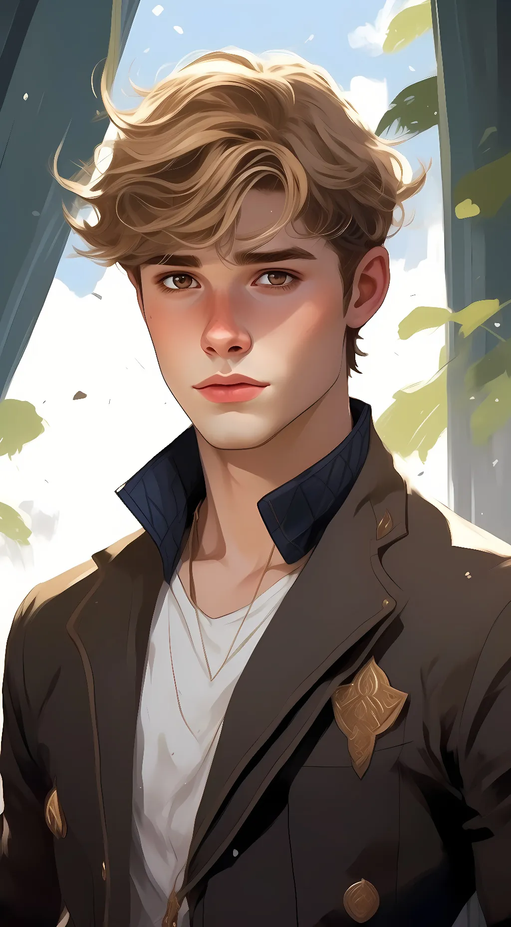 ai character: Caleb background
