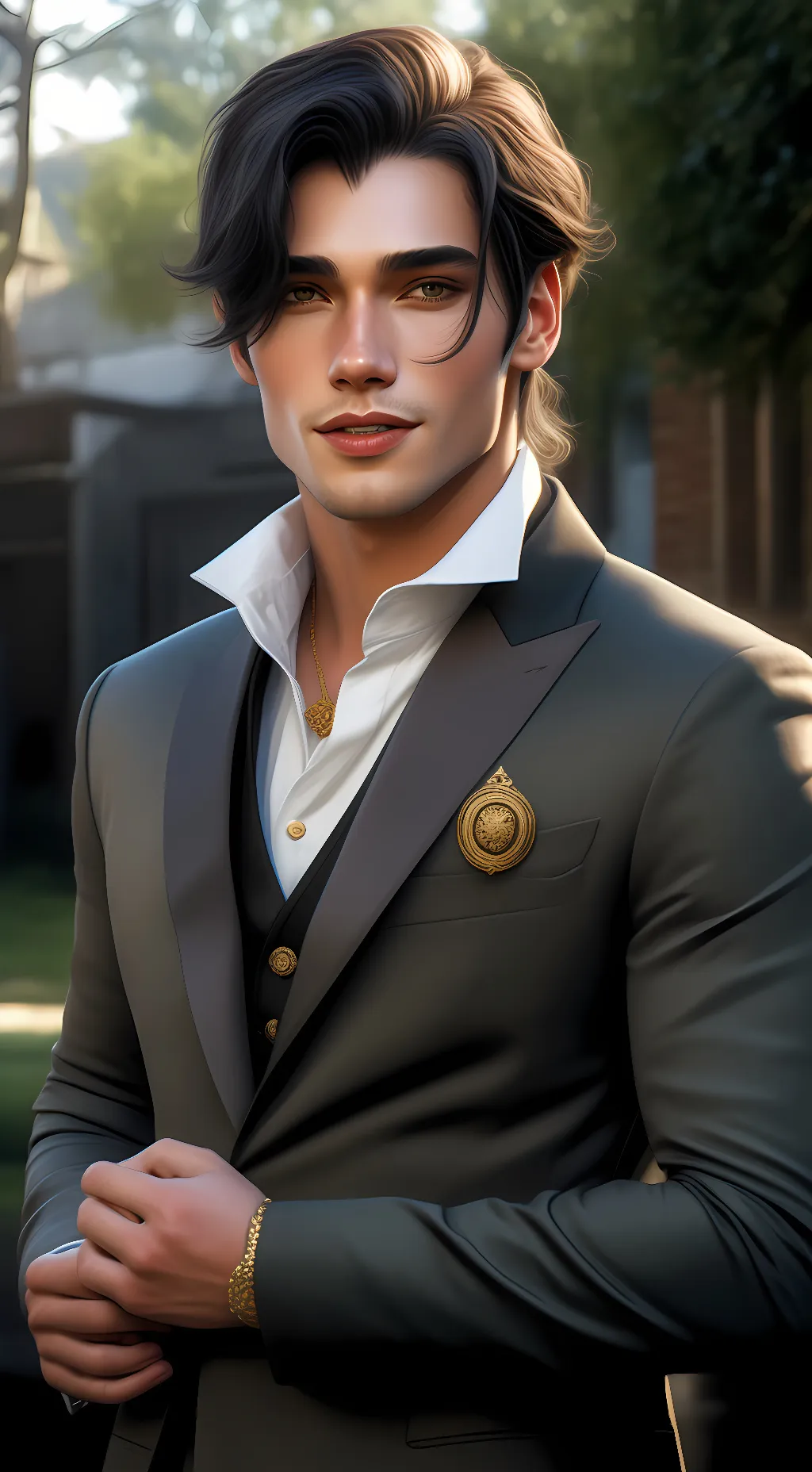 ai character: Lucas background