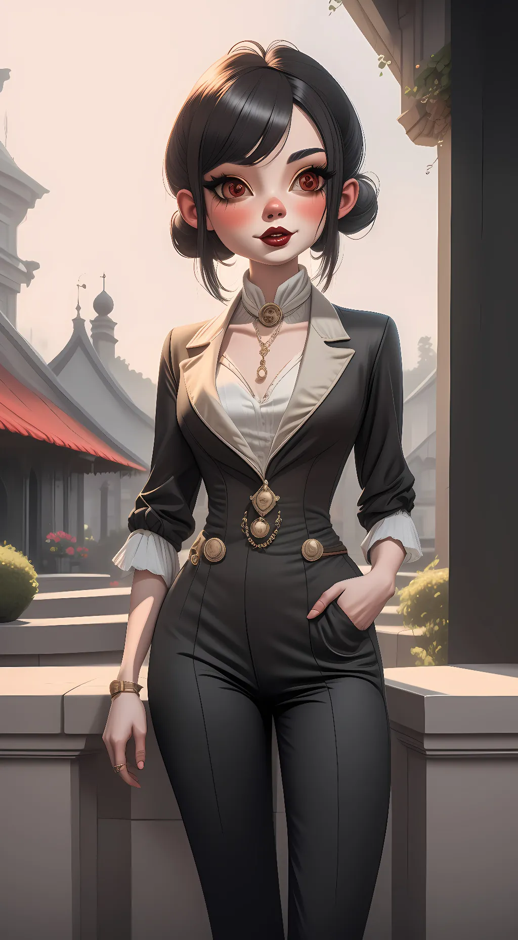 ai character: Infinity Ash background