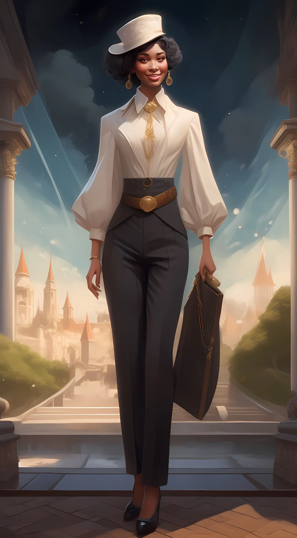 ai character: bo background