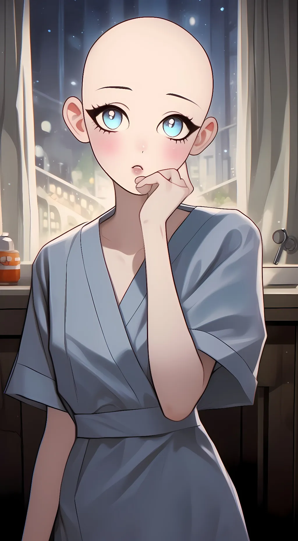 ai character: Sarah background