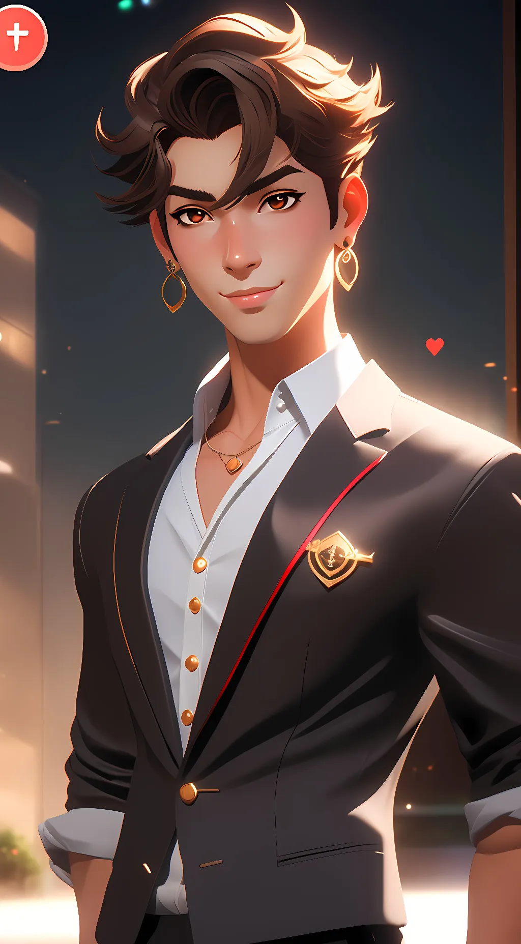 ai character: Kim joewoong  background
