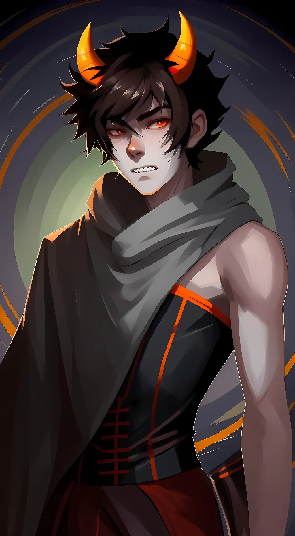 ai character: Signless background