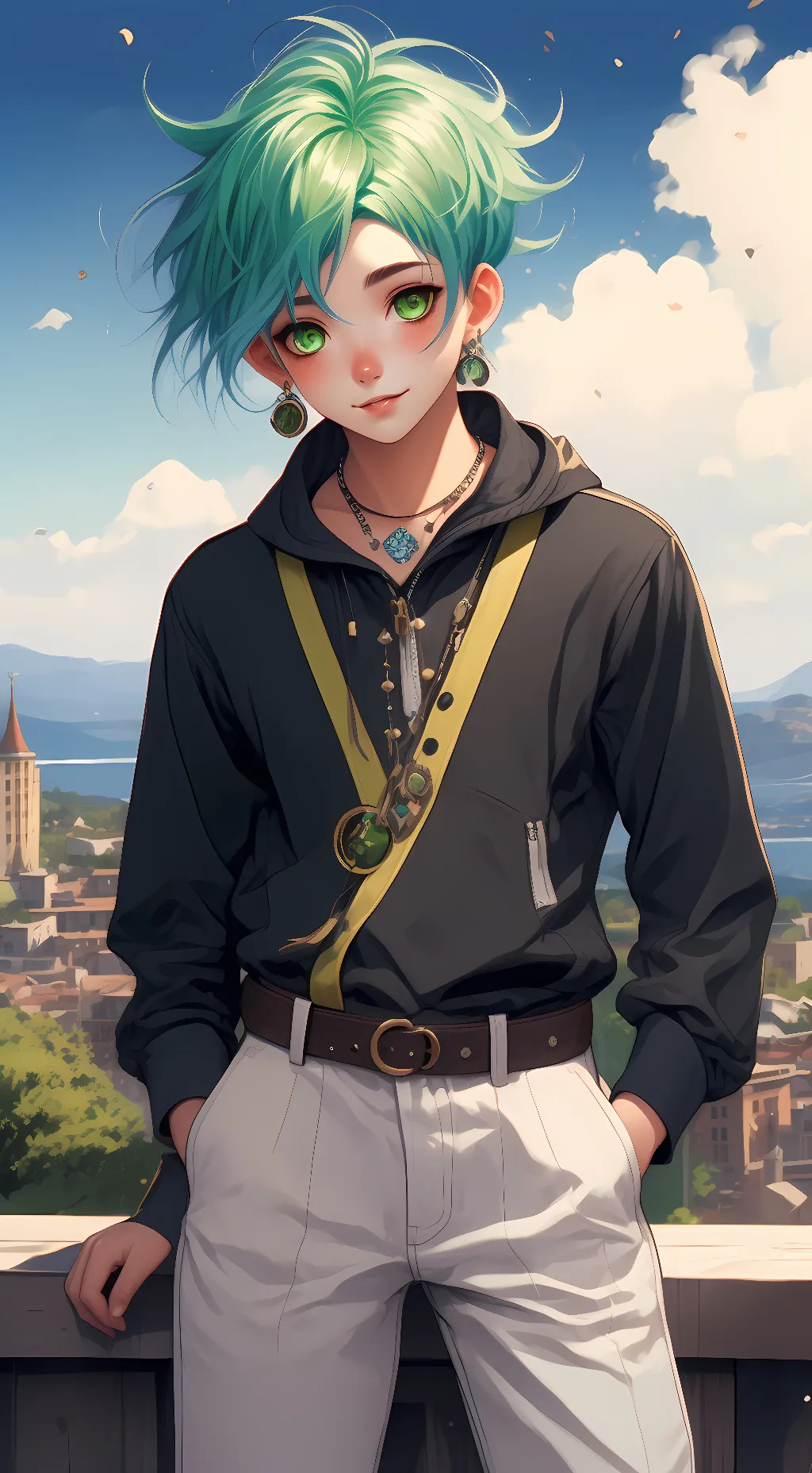 ai character: Tristan  background