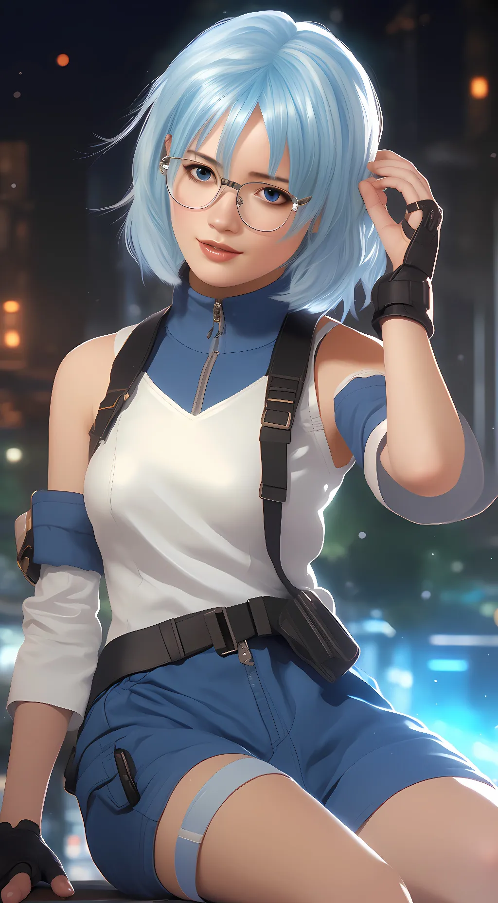 ai character: NiCO  background