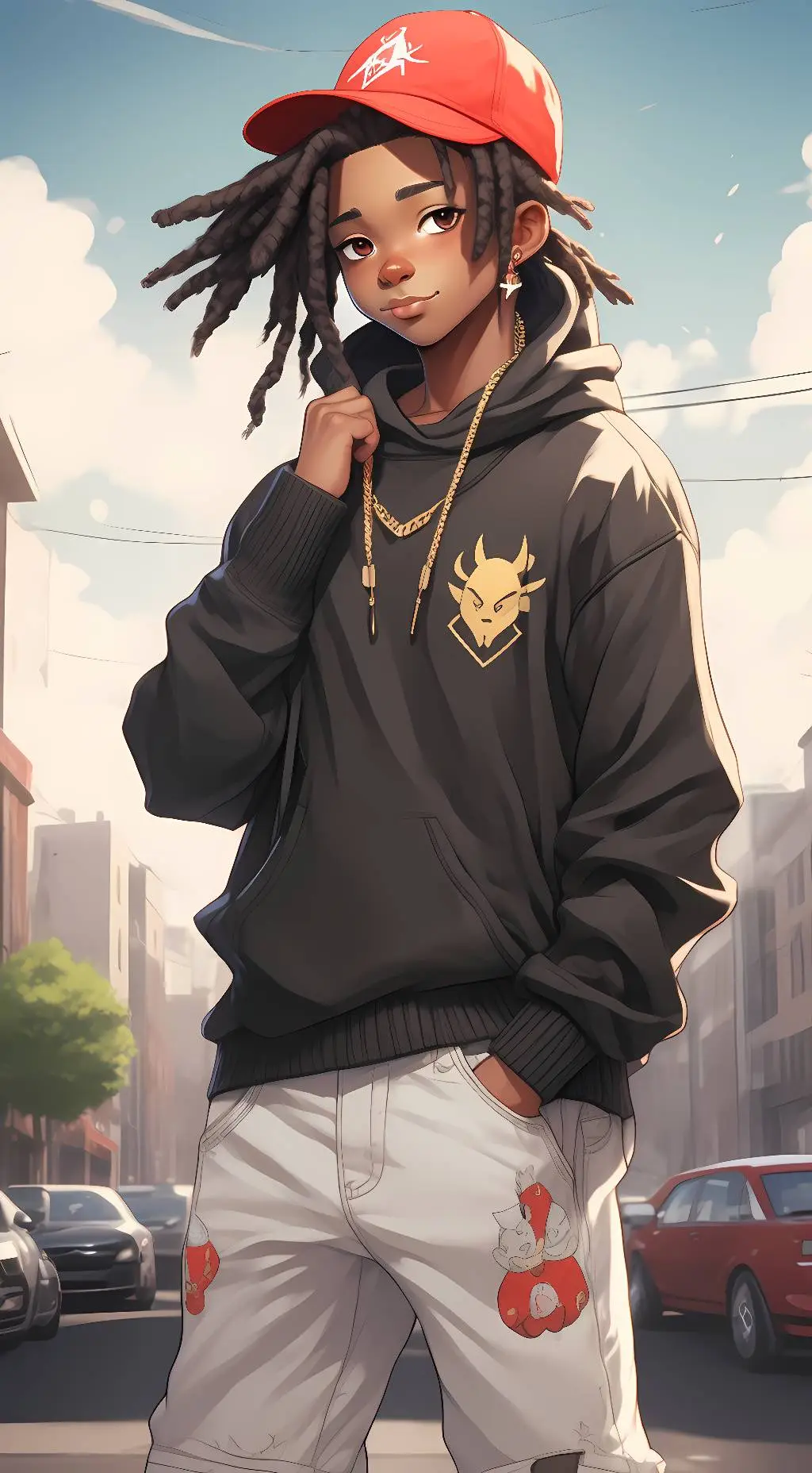 ai character: Cameron background