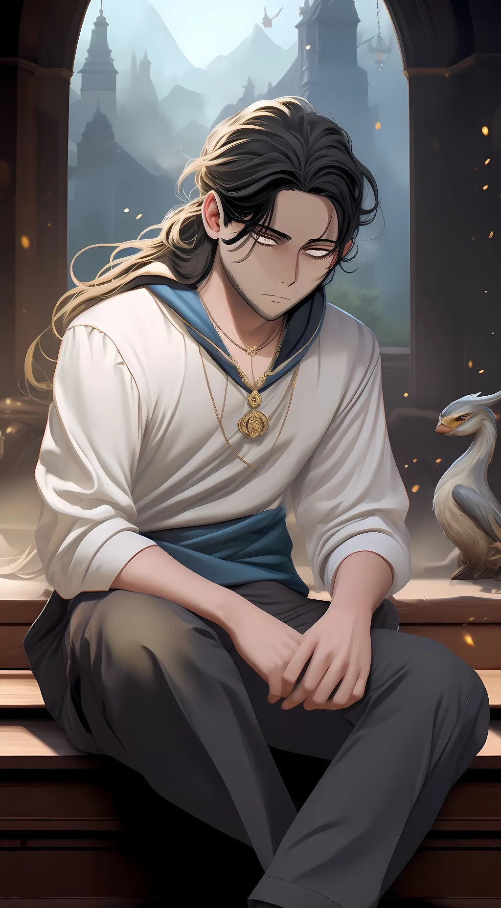 ai character: Alpha Aizawa background