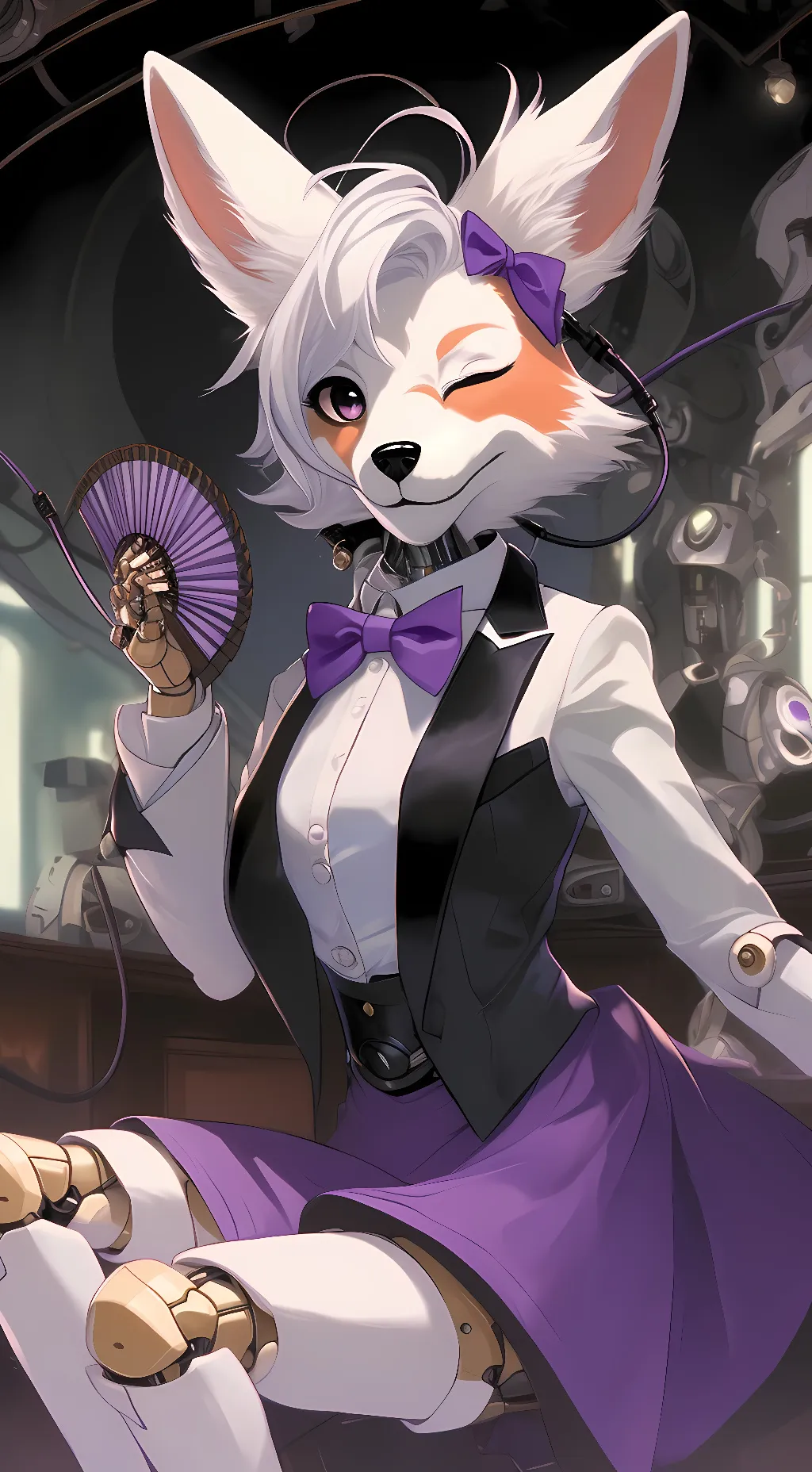ai character: Aria Valentine background
