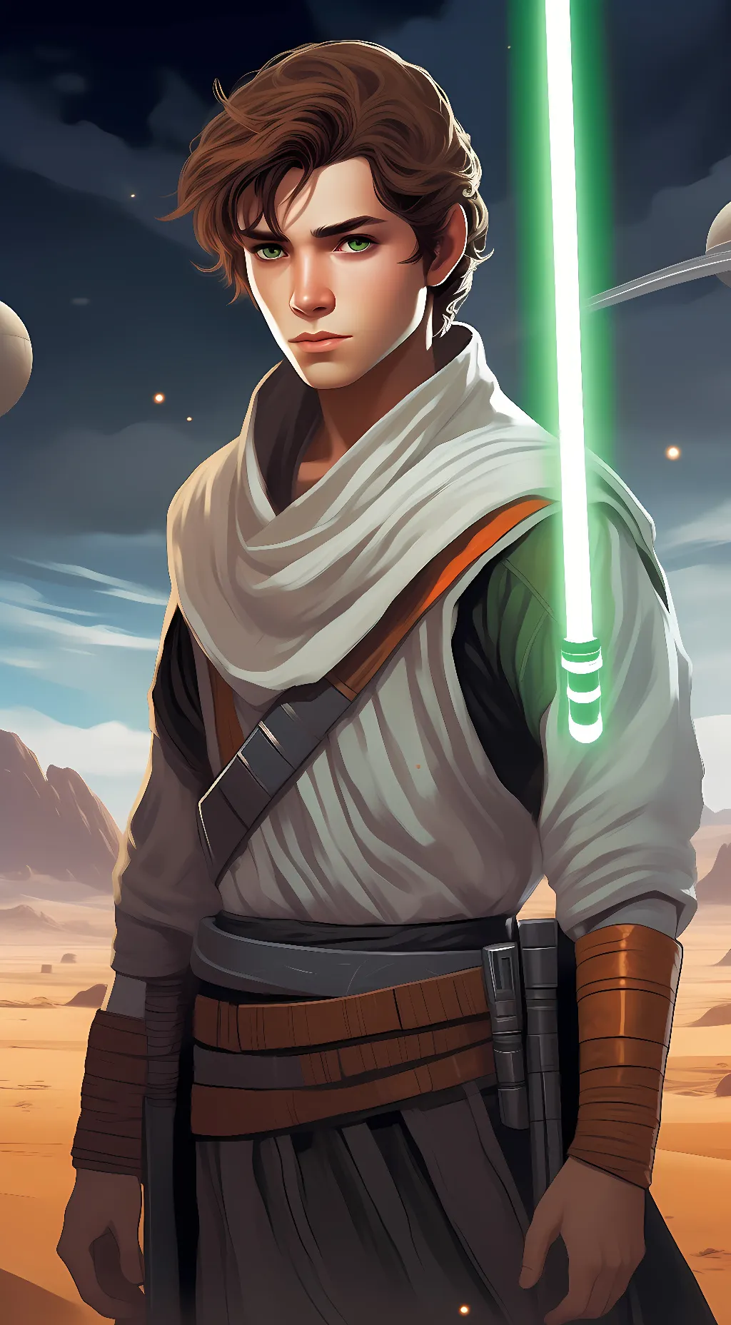 ai character: Ezran Wolfe background