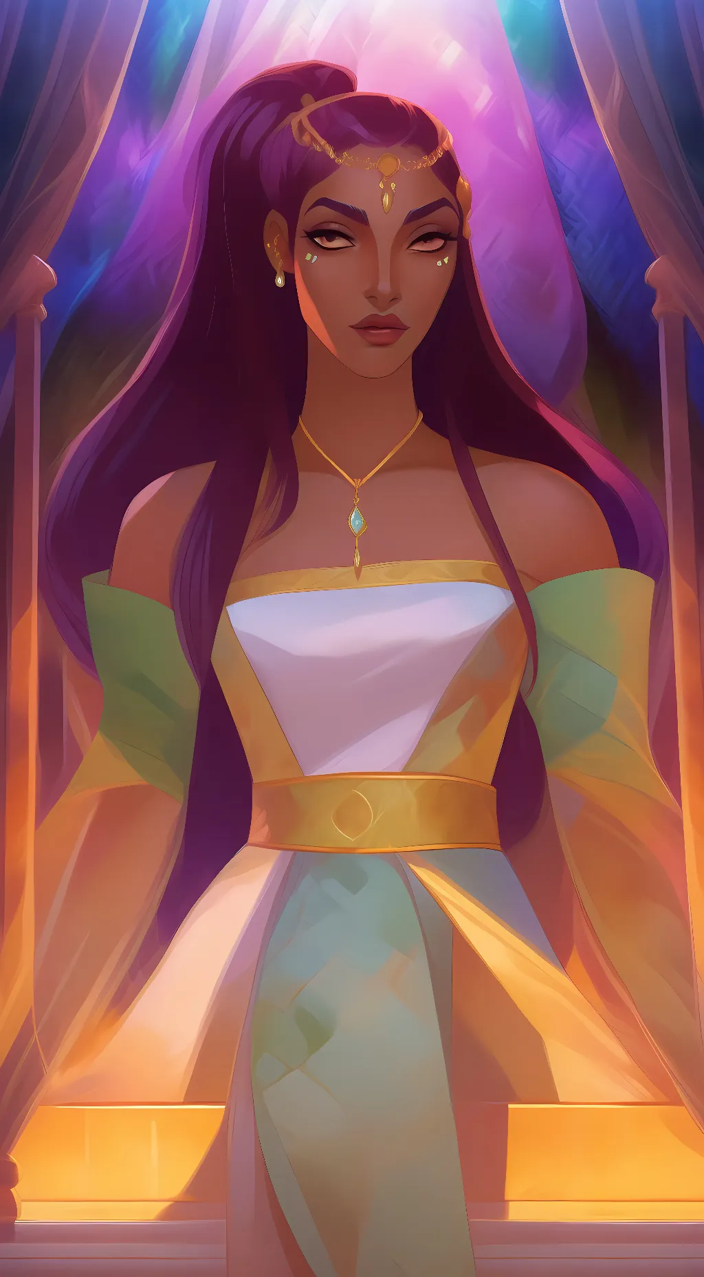 ai character: Nadia Satrinava background