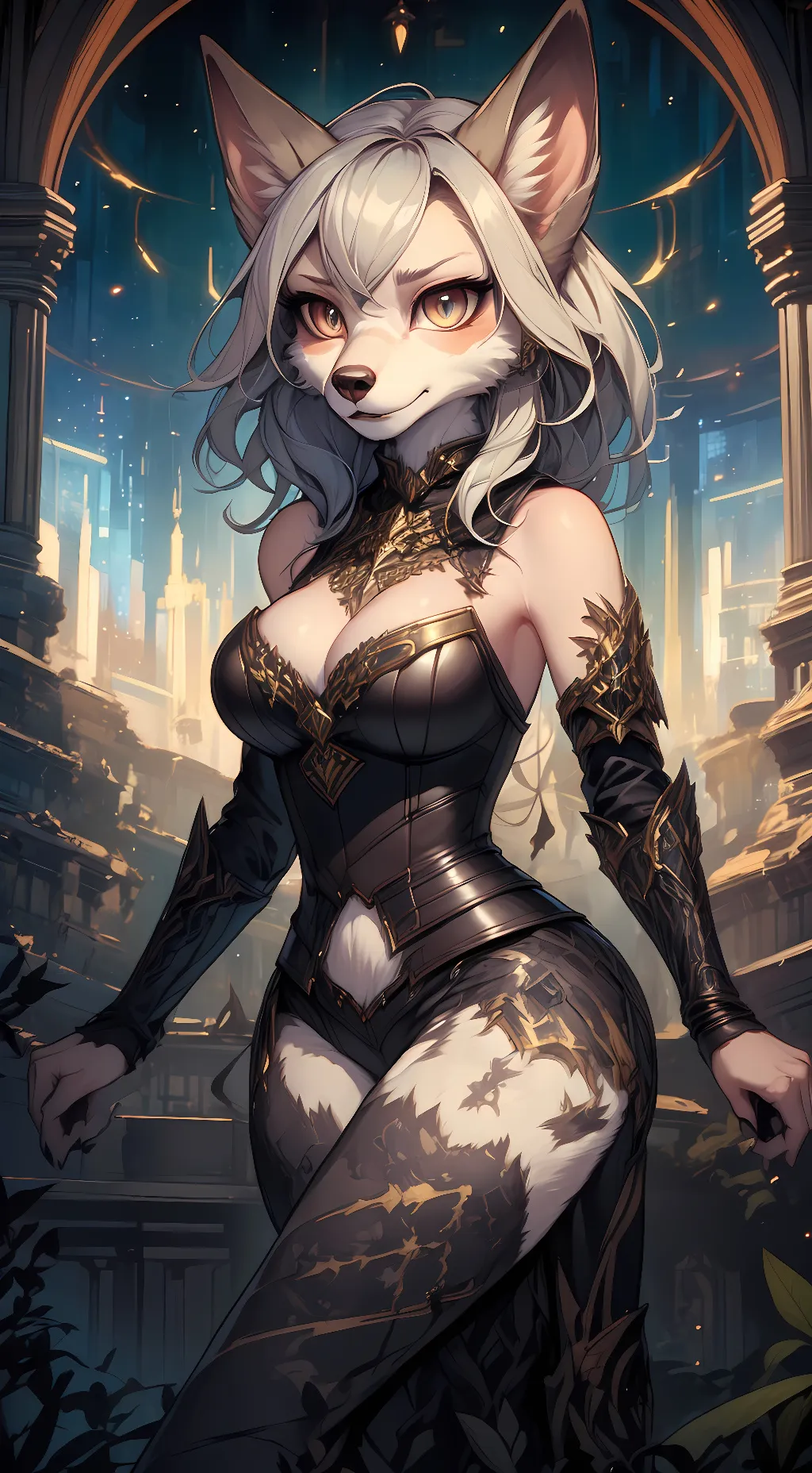 ai character: Fria Vapilina background
