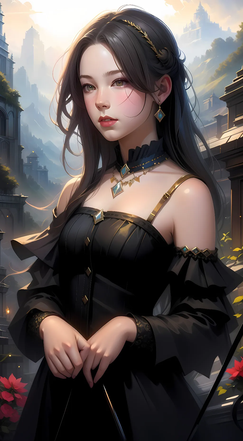 ai character: mikayla  background