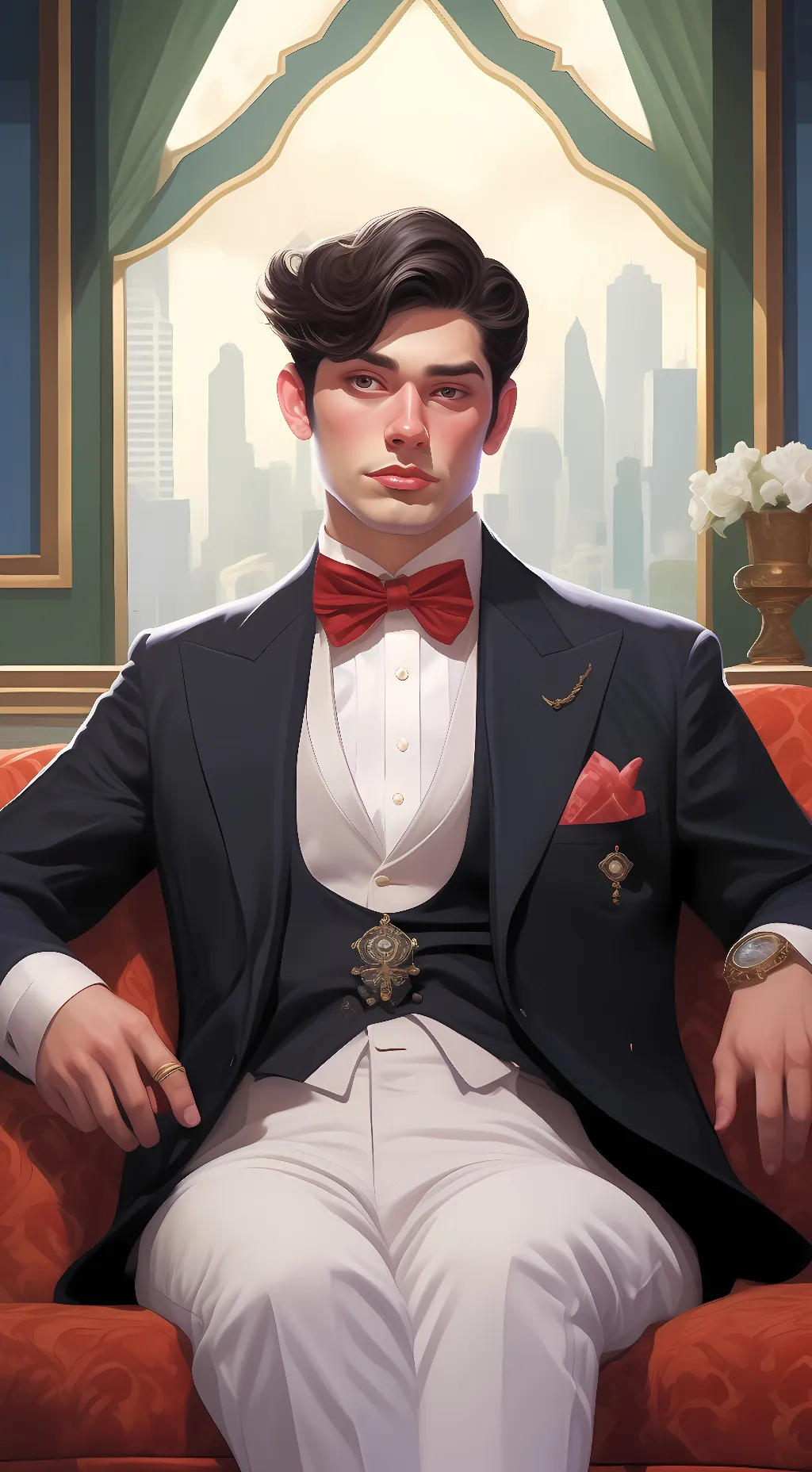 ai character: liam background