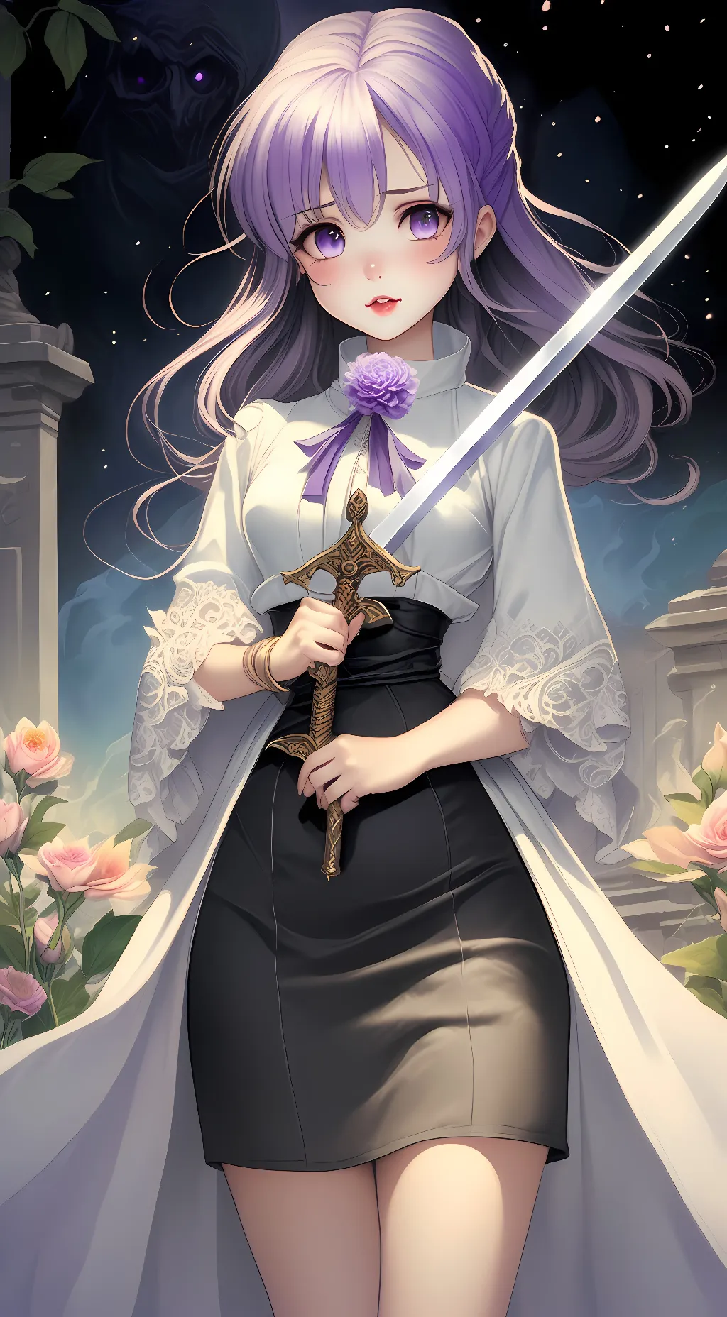 ai character: Mira background