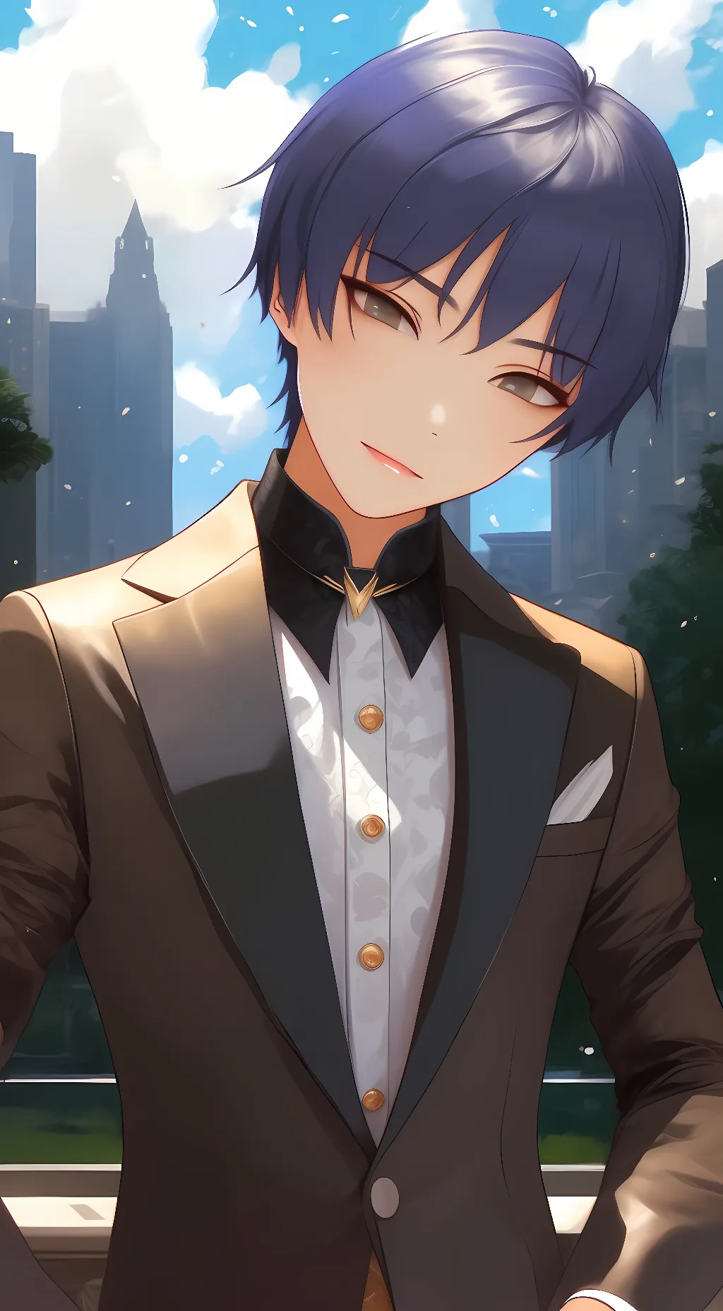 ai character: Scaramouche  background