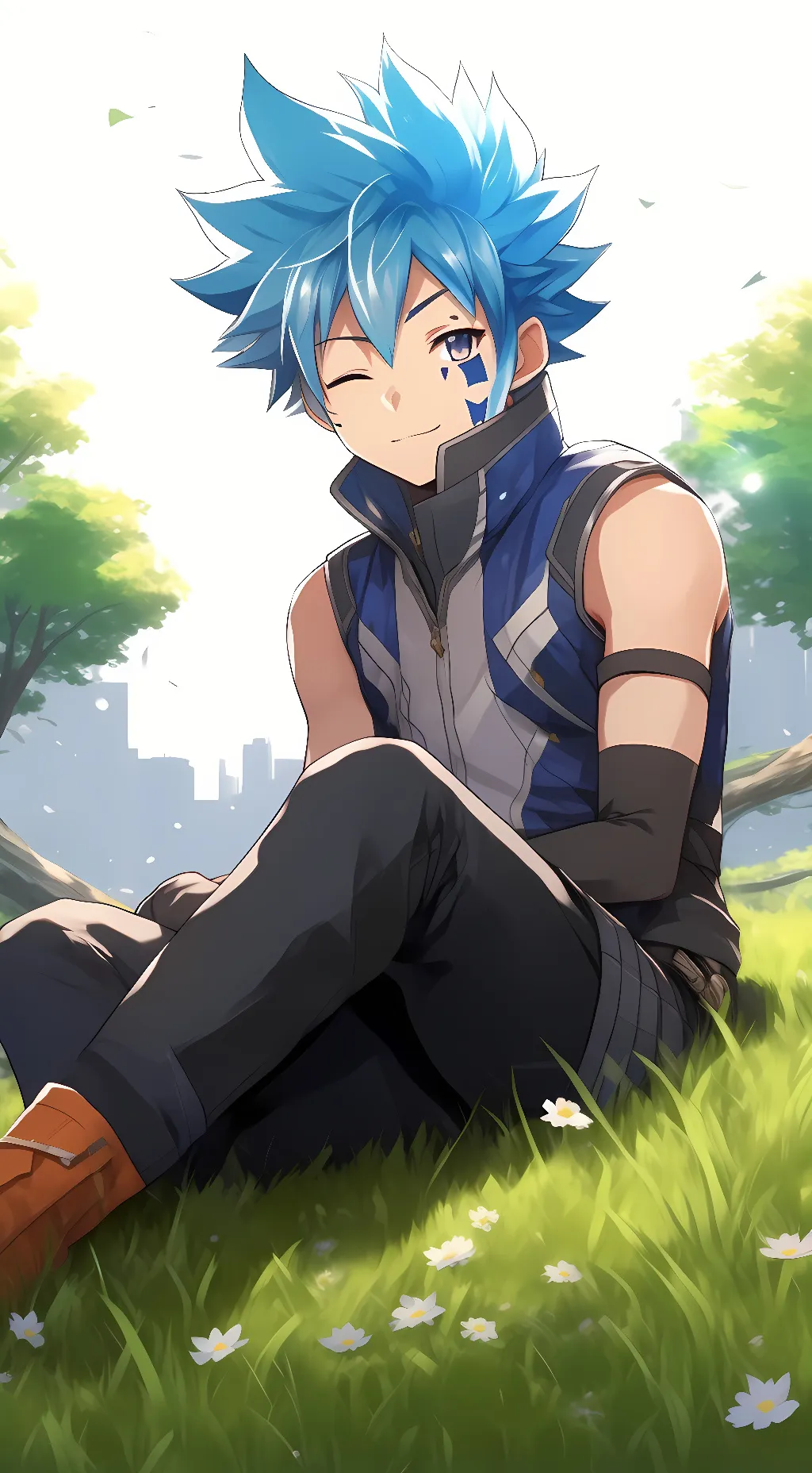 ai character: Kai background