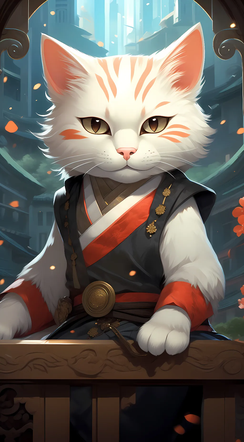ai character: Neko (2nd) background