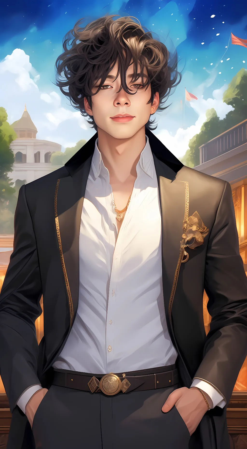 ai character: Drayden~ background