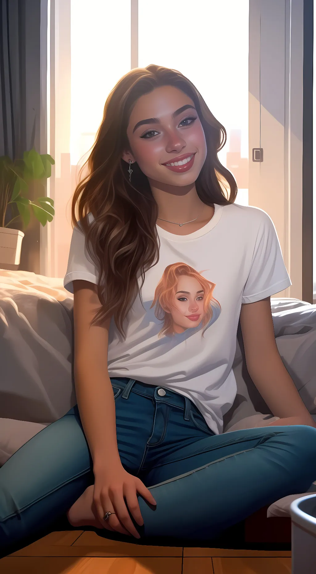 ai character: hailee michaels background