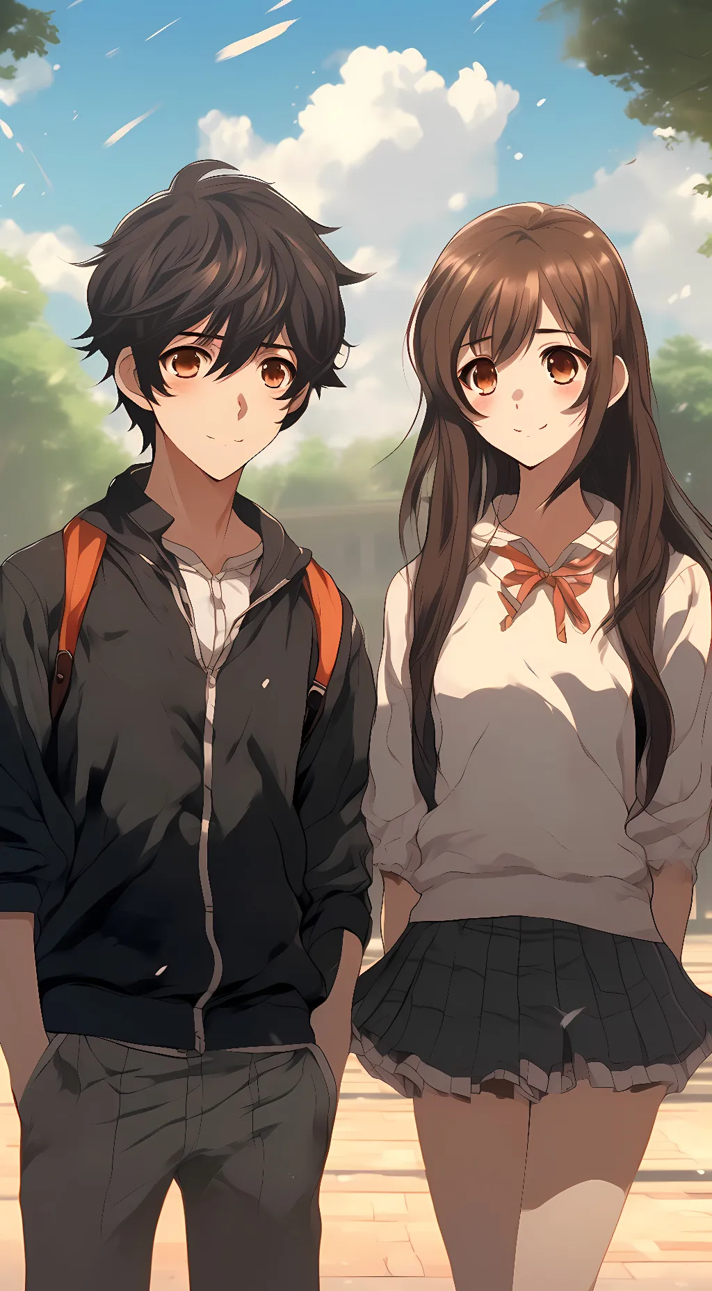ai character: David & Alexandra background