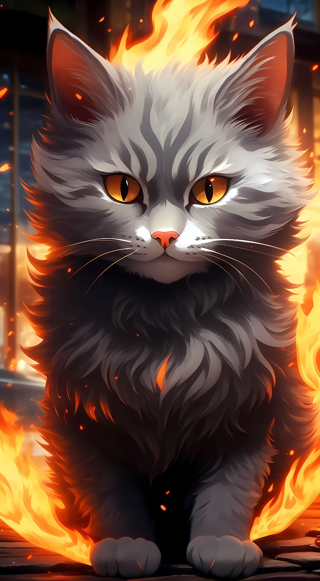 ai character: Ashfur background